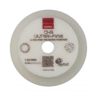 Burete Ultrafin Polish Rupes D-A Ultrafine Foam Pad 80 / 100MM Alb 9.DA100S